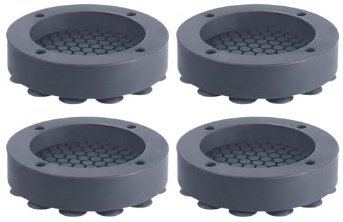 Anti Vibration Pads for Washing Machine, Strong Suction Shock Absorbing Mat, Washer Mat Protector, Anti Vibration Pads for Washing Machine Dryer, Noise Reducing Washing Machine Pads