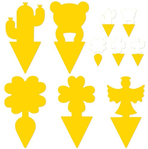 50 Piezas Trampa Mosquitos & Pegatinas Adhesivas – Control Eficaz de Mosquitos con Musgo Sphagnum para Insecticida Plantas en Interiores, Jardín & Protección de Plantas