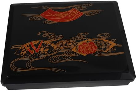 SHOWERORO Fiambrera Japonesa Bento De Seis Compartimentos, Contenedor Para Sushi, Reutilizable, Para Adultos, Estuche De Comida Asiática.