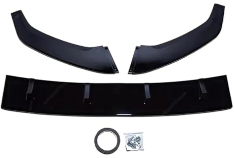 Lippe Frontspoiler Splitter Für VW Für Golf 7 7.5 MK7 MK7.5 Für GTI Für GTD R Für 2013-2020 Auto Frontstoßstange Lip Spoiler Splitter Diffusor Protector Body Kits Tuning Front Stoßstange Lippe(7.5 Glo