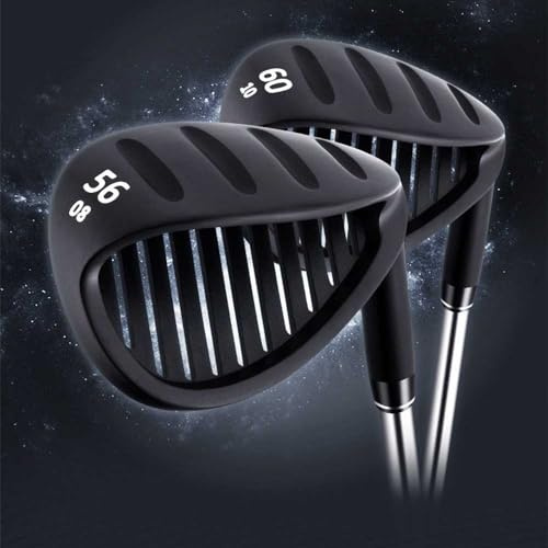 56/60 ° Grados Loft Golf Club Wedge Hollow Sand Rod Wedge Diestro Hombres y Mujeres Golfistas Deportes de Golf (56 °)