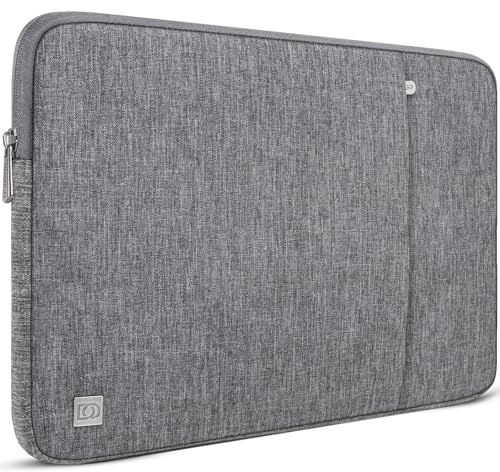 DOMISO Laptoptasche Hülle für 14 Zoll MacBook Pro M5 2026/M4/M3/M2/M1/Max | Laptophülle Notebook MacBook Tasche Laptop Hülle Case für MacBook Pro 14 Zoll(2026–2021),Wasserdichte Schutzhülle,Grau