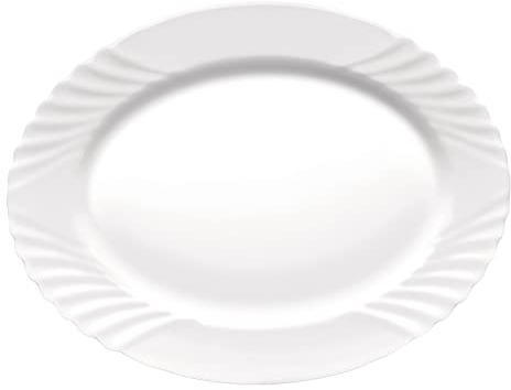 Bormioli Rocco Fuente oval 36 cm Ebro blanco