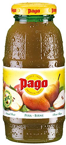 Pago jus de poire cl 20 x 24 bouteilles de verre de jus de fruit