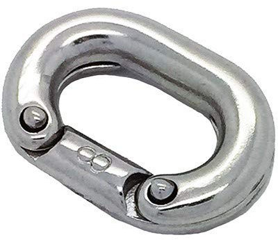 MarineNow Edelstahl 316 C-Link Split Verbindungsanker Kettenglied Marine Grade, 12mm (1/2)