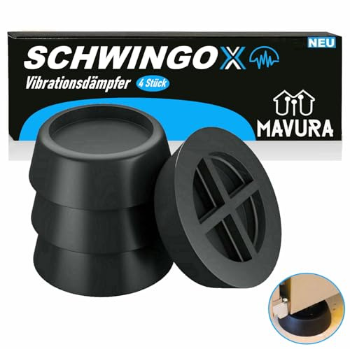 SCHWINGOX Schwingungsdämpfer Waschmaschine Trockner Vibrationsdämpfer