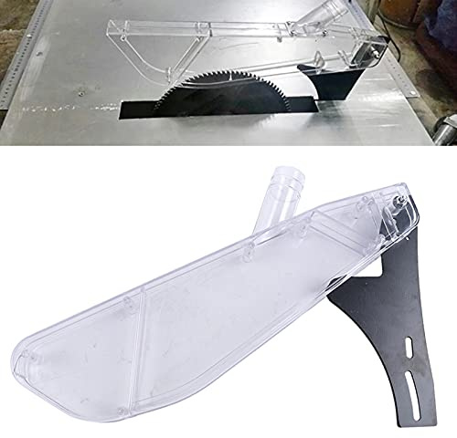 12 Tischsägen Transparent Schutzhülle für Kreissäge Tischkreissäge Kunststoffkleber Staubsammlung Klingenschutz