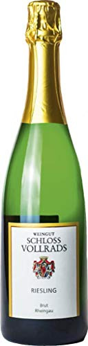 Schloss Vollrads Riesling Sekt Brut Rheingau Sekt b.A. 2022 (1 x 0.750 l)