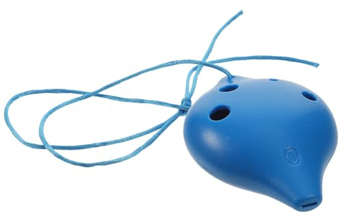 TOYANDONA 2 pezzi Ocarina plastica 6 fori strumento a fiato per principianti