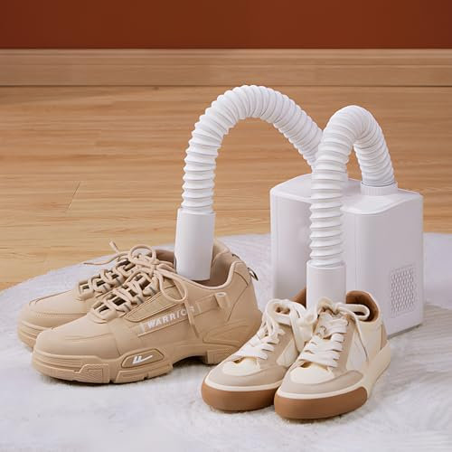 Sinbide Schuhtrockner, elektrischer Schuhtrockner, flexible Teleskop-Trocknungsanschlüsse, intelligenter Timer, schnelles Trocknen, zum Trocknen von Hüten, Schuhen, Handschuhen