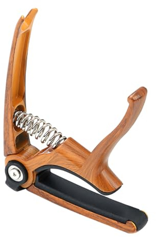 VICASKY 2 Stück Gitarre Kapodaster aus Verstellbarer Druck für Akustische und Elektrische Gitarren Leicht und Tragbar Einfache Handhabung für Schnelle Stimmänderungen Robust und Langlebig