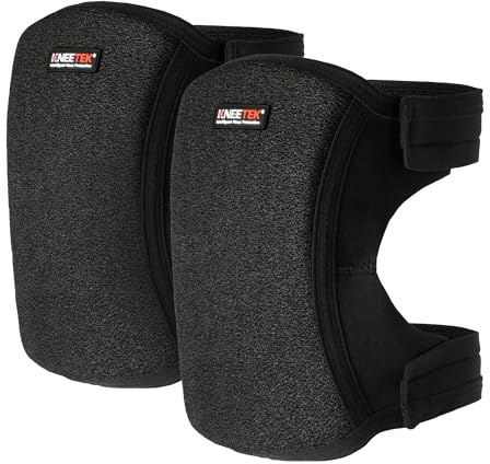 Kneetek Knieschoner PROFILINE KevPro, Kevlar-Front bis 1300 °C, robust | Der Kräftige: belastbares Gewebe für grobe, harte Untergründe, resistent gegen Funkenflug und Schweißspritzer, ca. 135 g