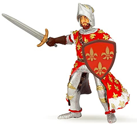Papo 39252 Ritter - Prinz Philipp, rot
