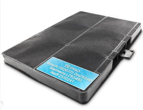 DL-pro - Filtre à charbon actif - Pour hotte aspirante Bosch 11026771 DHZ5346, Siemens LZ53451 et Neff Z5102X1