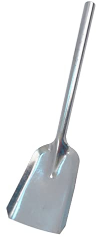 TOPBATHY Pelle à Cendres Inoxydable Outil De Nettoyage pour Barbecue Et Cuisine Poignée Longue Et Robuste pour Charbon Et Feu Accessoire Pratique pour Maison Et Jardin