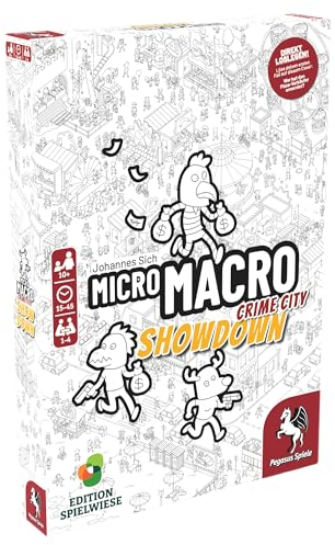 Pegasus Spiele MicroMacro: Crime City 4 – Showdown (Edition Spielwiese)