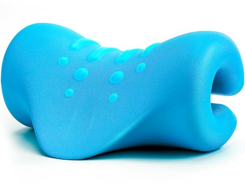 ISTOYO Nackenstrecker, Nacken und Schulter Relaxer, Nackendehner zur Linderung von Nackenschmerzen, Nackenstrecker Zervikales Traktionsgerät zur Kiefergelenksschmerzen, Nackenhaltungskorrektur