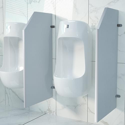 Urinal partition panel,Screen urinal public toilet partition wood room divider Wall-Mounted Men Urinal Privacy Screen bathroom urinal privacy partition Urinal Waterproof Board Wall Divider P