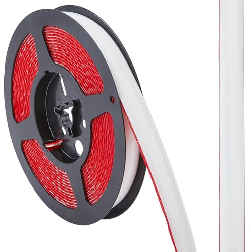 GORGECRAFT Tira de calafateo autoadhesiva de 6m x 15,5mm blanca impermeable, rollo de cinta despegar y pegar para huecos de azulejos cerámicos, sellador de bordes de suelo para fregadero de cocina