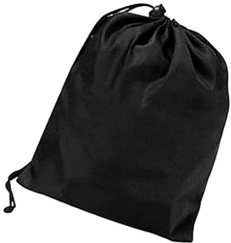 Veemoon Housse de Protection Ronde Étanche pour Foyer Extérieur, Couvercle Anti-poussière en Polyester Résistant, Taille L 74 X 46 Cm, Couverture de Poêle à Feu Adaptée Terrasse et Jardin