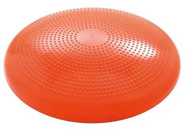 Gymnic Disco Sport Cuscino propriocettivo grande Ø 60 cm con superficie massaggiante per esercizi di equilibrio, motricità, recupero funzionale e training posturale