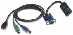 Avocent Dsaviq-ps2 m – Virtual Media Server Interface Module vidéo VGA pour clavier et souris PS/2 et USB 2.0 Virtual Media w/14 en. PS/2 et USB câbles nécessaires pour DSR et AutoView Virtual Media commutateurs.