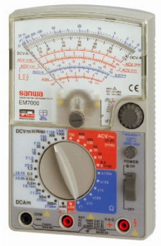 Sanwa Em7000 Analog Multimeter Fet Tester **Genuine** by Sanwa