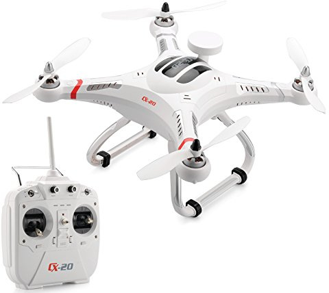 Cheerson CX-20 Quad Copter - 10M Per Second, GPS hold, Auto Return, 300M Remote Range, Camera Mount, 2700mAh Battery