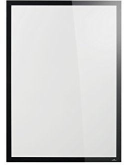Durable Info-Rahmen Duraframe Poster Sun (50 x 70 cm, Plakatrahmen für Schaufenster) 1 Stück, schwarz, 500501