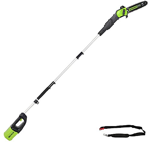 Greenworks Pro Scie à Poteau sans Fil 80 V 25 cm Piles Non fournies 8