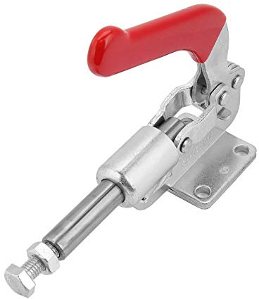 Toggle Clamps Quick Release Akozon Toggle Clamp Iron Galvanized Quick Fixed Toggle Clamp Holding Latch Push Pull Action Hand Tool for Machine Operation, Woodworking, Welding, Molding(GH-36010)