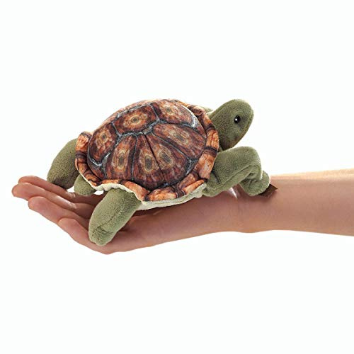 Folkmanis Fingerpuppe Puppet Mini Landschildkröte 2778