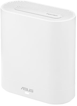 ASUS ExpertWiFi EBM68 AX7800 Sistema WiFi 6 de malla de tres bandas (1 unidad), Portal de invitados personalizado y SDN, fácil configuración y gestión remota, seguridad de red y VPN de grado comercial