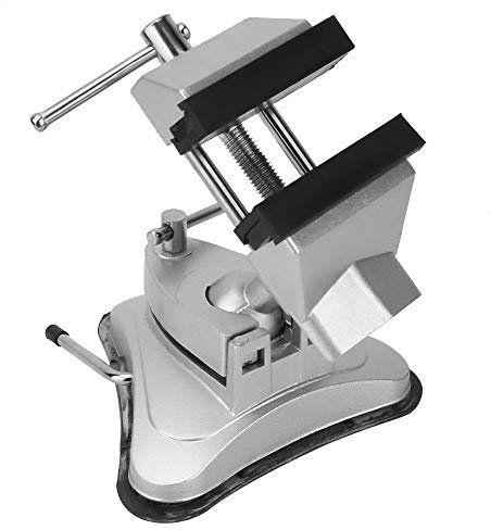 Table Vise Rotate 360° Work Bench Vise Clamp on Vise Mini Milling Machine Work Table Vise Woodworking Vise Universal Table Bench Vise, Vise Clamp