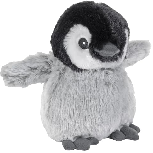 Wild Republic Cuddlekins Eco Mini Spielender Pinguin, Kuscheltier, 20 cm, Plüschtier, Füllung besteht aus gesponnenen recycelten Wasserflaschen, umweltfreundlich