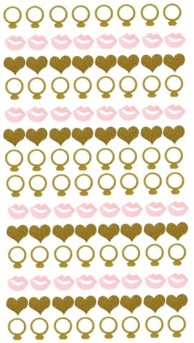 Cabilock 2 Juegos De Confeti De Corazón Para Decoración De Bodas Papel Para Esparcir Para Fiestas De Bodas Adornos De Confeti *2