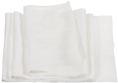 Rebower 15cm x 1m Puños Elásticos con Ribetes Acanalados Blanco Crema | Banda Elástica de Punto, para Coser, Tela de Algodón, para Puños, Cintura, Cuello