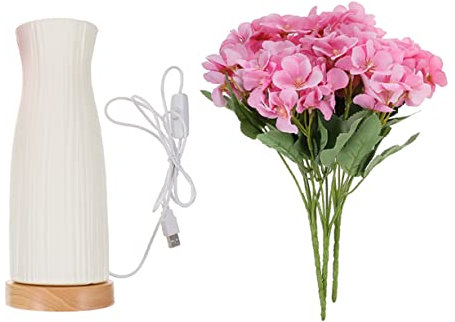 Hemobllo 1satz Usb-lampe Mit Kreativer Blumengestaltung Minimalistische Tischlampe Für Schlafzimmer Für Hochzeiten Und Partys Touch-schalter Mit Buntem Farbverlauf Dekoration Für