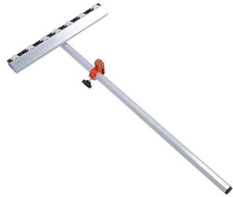 Cortador de Vidrio Tipo T de 60cm con 14 Rodamientos de Rodillos, Herramienta de Corte de Vidrio en Forma de T