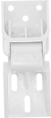 DECOMELODY Bisagras de Plástico para Congelador con Cierre Automático Herrajes Resistentes para Puertas Batientes Repuesto para Frigoríficos RV y Congeladores Pequeños Incluye Tornillos