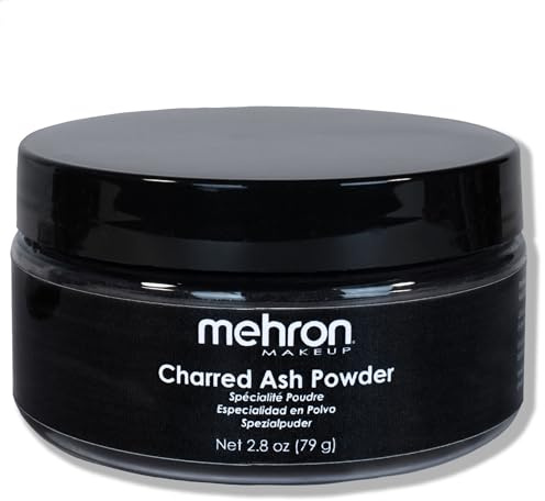 Mehron Makeup Special Effects Powder (2.8 oz) (Charred Ash)