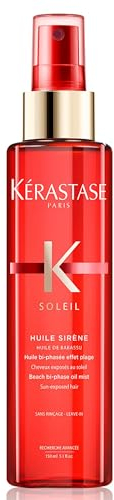 Kérastase, Soleil, Olio con Protezione, Trattamento per Capelli Senza Risciacquo con Protezione Solare, UV Huile Sirène, 150 ml