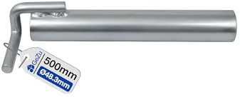 GeZu Impex Scaffolding Anchor Tube 500 mm | Hot Dip Galvanised Scaffold Wall tie Construction Pipe Support Tube Anchoring System