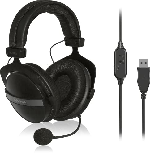 Cuffie stereo USB Behringer HLC660U con microfono integrato