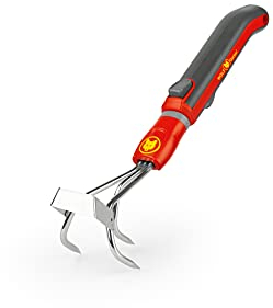 WOLF Garten - multi-star Minis Jätegrubber inkl. Stiel LB-M /ZM 015; Arbeitsbreite: 7cm; 71AIE002650, Rot