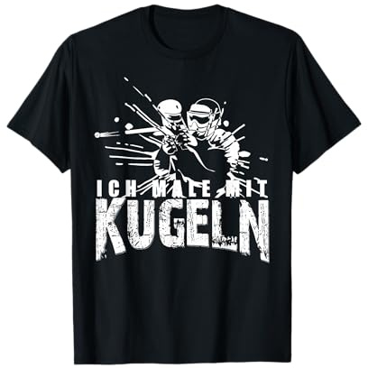 Ich male mit Farb-Kugeln, Markierer, Paintball Airsoft T-Shirt
