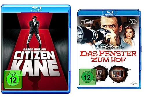 Citizen Kane- Ultimate Collector's Edition [Blu-ray] & Das Fenster zum Hof [Blu-ray]