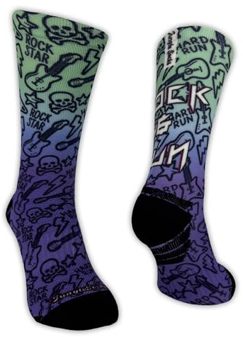 Jungle Socks Elite Series - Calze ad Alte Prestazioni per Running, Traspiranti, Compressive e Rinforzate.