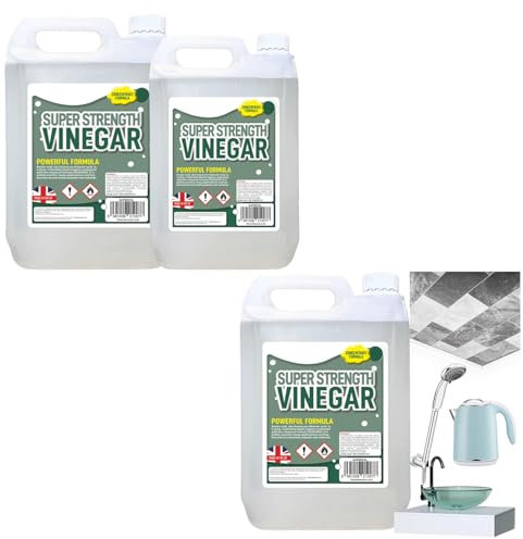 Super Strength 5L Vinegar 20% Strong Cleaning For Sanitising, Cleaning & Descaling (1)