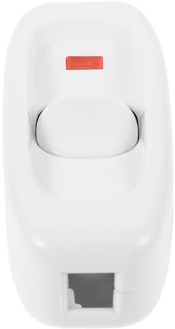 LIFKOME Interruptor De Luz Vintage Gw320 Botón Pulsador, Indicador Luminoso, 10a 250v, Interruptor Práctico Para Lámpara De Mesilla De Noche, Pieza De Repuesto Para Uso Doméstico
